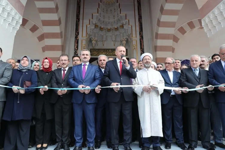 Başkan Erdoğan’dan Hacı Osman Torun Camii’nin açılışında önemli açıklamalar