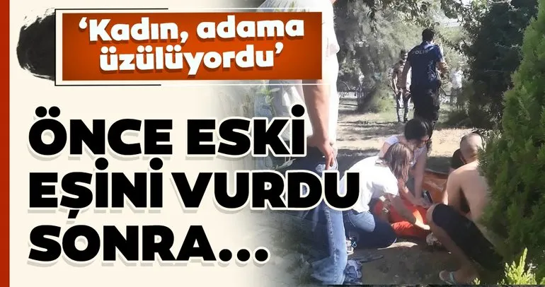 İstanbul’da dehşet! Önce eski eşini silahla vurdu sonra...