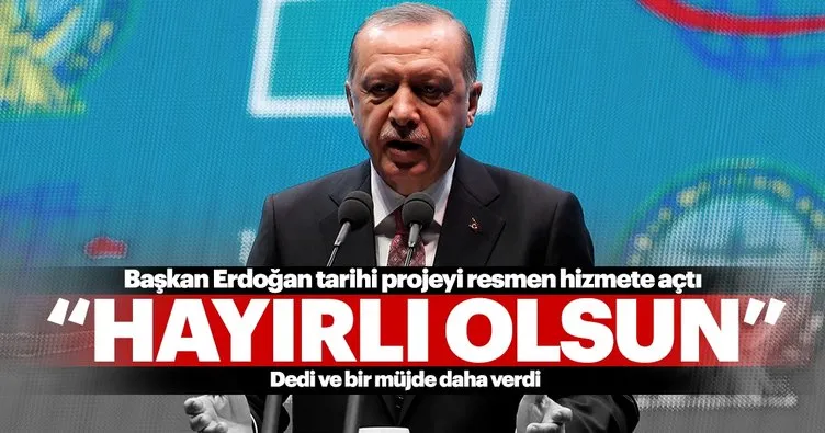 Son dakika haberi: Yeni Havalimanı resmen açıldı! Başkan Erdoğan İstanbul Havalimanı açılışında konuştu