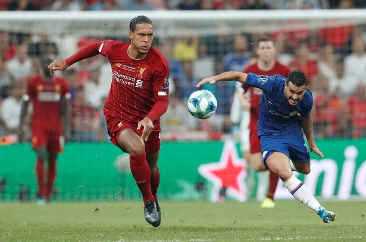 İşte Liverpool ve Chelsea arasında oynanan Süper Kupa finalinden kareler