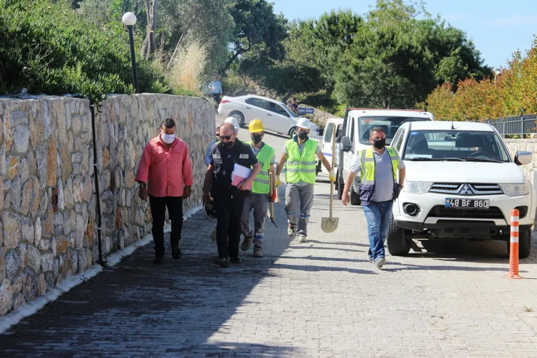 Son dakika! Sözcü Gazetesi Yazarı Yılmaz Özdil'in kaçak villasında yıkım başladı! İşte ilk kareler...