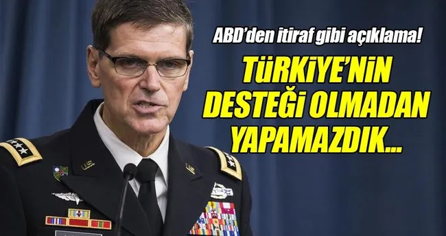’Türkiye’nin desteği olmadan Suriye’de yaptıklarımızı yapamazdık’