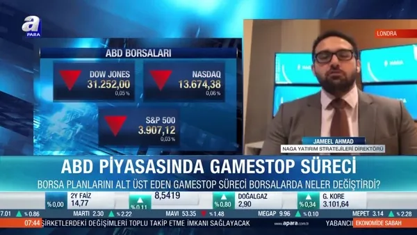 Jameel Ahmad: Teşvik beklentisi piyasaları olumlu etkiliyor