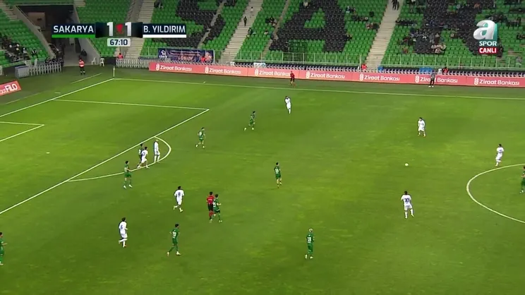 GOL | Sakaryaspor 1-2 Bursa Yıldırımspor