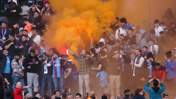 Son dakika: Trabzon'da şampiyonluk havası! Tarihi maç öncesi dikkat çeken görüntüler...
