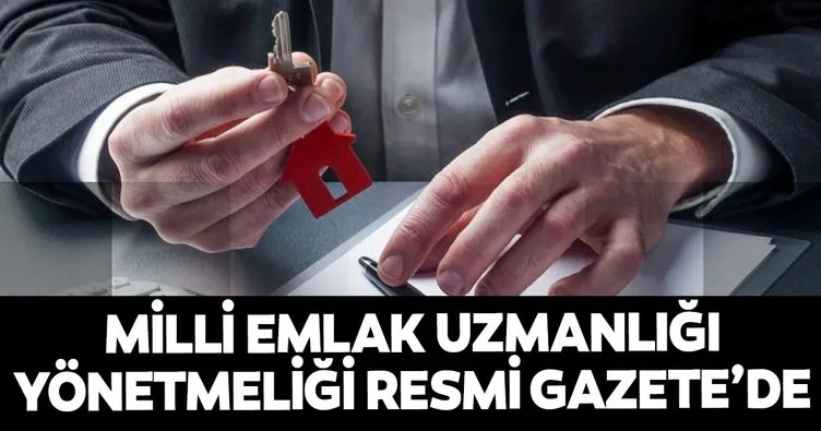 Sabah memurlar: Milli Emlak Uzmanlığı Yönetmeliği Resmi Gazete’de