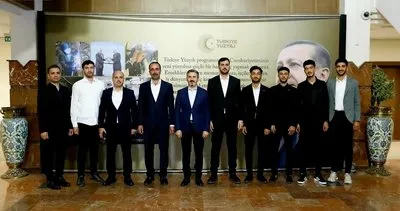 Adıyaman TÜGVA heyetinden bakan yardımcısı Aydın’a ziyaret #adiyaman