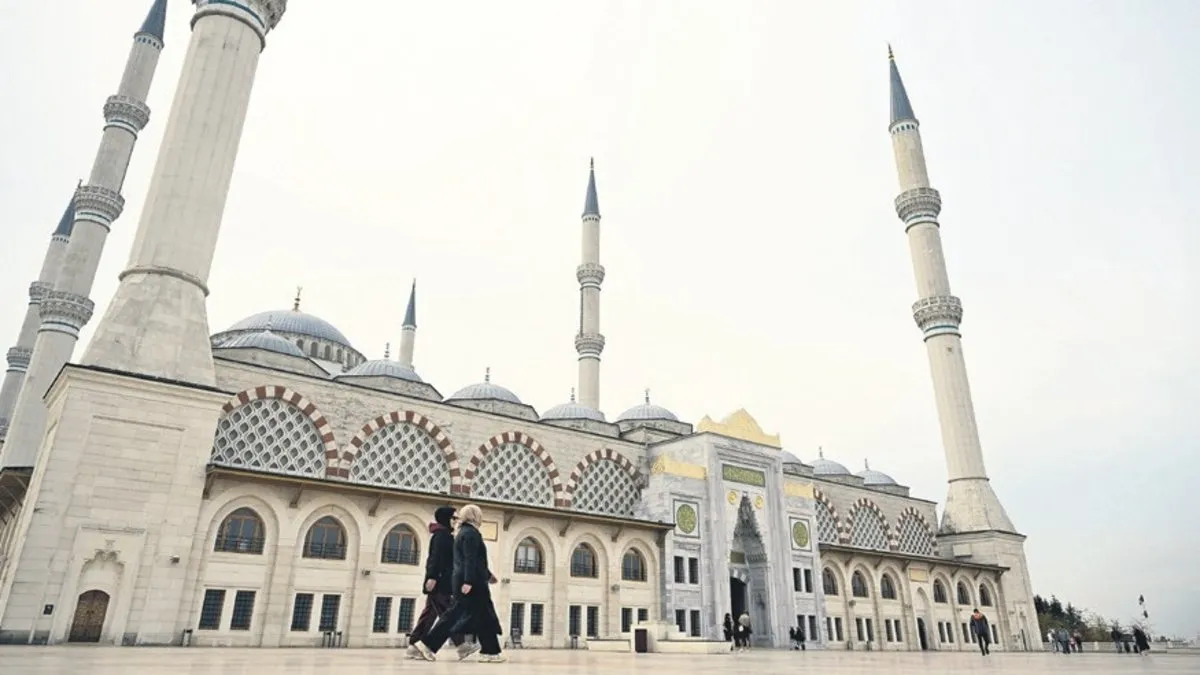 Çamlıca Camii 2 milyon ziyaretçiyi ağırladı