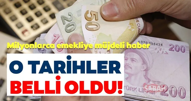 Emekliye 1000 lira geliyor! Emekli bayram ikramiyeleri ne zaman yatacak? İşte tüm detaylar...