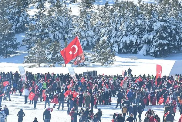 Sarıkamış şehitlerini anma yürüyüşü