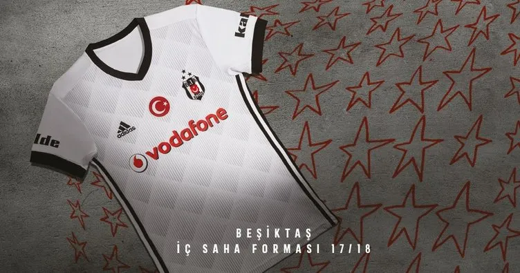 İşte Beşiktaş’ın yeni forması! Beşiktaş’ın yeni forması resmen açıklandı...
