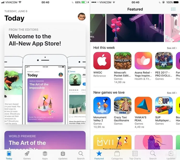 iOS 11 ile iOS 10 arasında tasarımsal ne değişiklikler var?