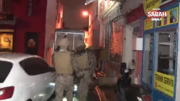 İstanbul'da uyuşturucu tacirlerine yönelik şafak operasyonu | Video