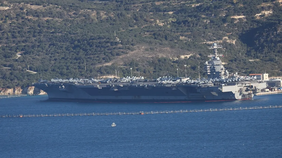 ABD geri çekiliyor mu? USS Gerald Ford için dönüş kararı