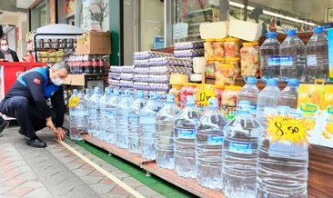 Kaldırım işgaline ‘Çizgi’ Önlemi