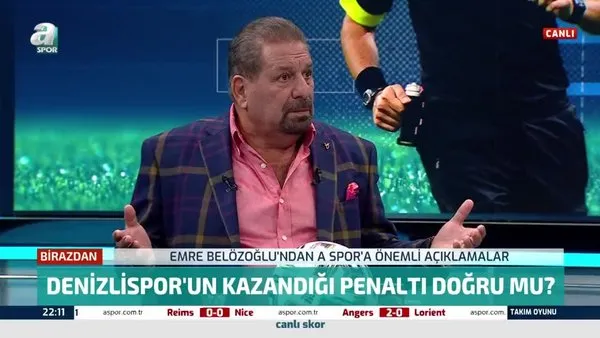 Erman Toroğlu Denizlispor'un Fenerbahçe maçında kazandığı penaltıyı yorumladı