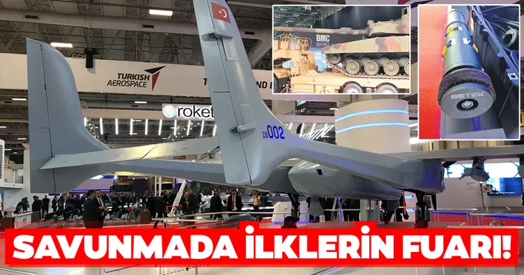 Savunmada ilklerin fuarı