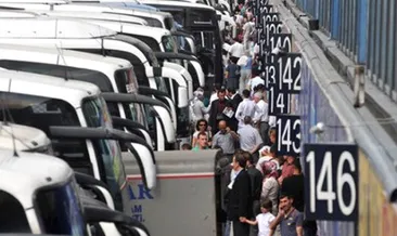 İstanbul’da otobüslerin gidiş-dönüş biletleri tükendi