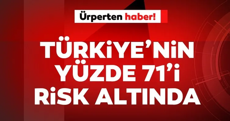 Son dakika deprem açıklaması: Türkiye’de 24 bin 500 kilometre fay hattı var, nüfusun yüzde 71’i deprem riski altında!