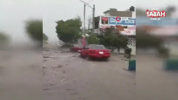 Beatriz Kasırgası Meksika’yı vurdu: 1 ölü | Video