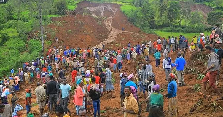 Etiyopya’da heyelan felaketinde bilanço yükseliyor