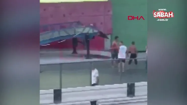 Avcılar’da kadına şiddet: Yumrukladı; yerde sürükledi; defalarca sopayla vurdu