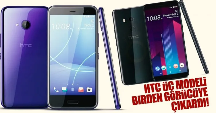 HTC yeni telefonlarını tanıttı