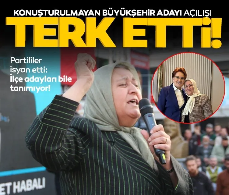 İYİ Parti’de Antalya krizi: Konuşmasına izin verilmeyen Nesrin Ünal açılışı terk etti!