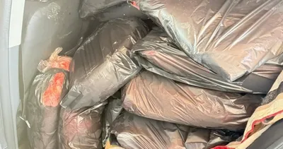 Viranşehir'de 2 ton kaçak et ele geçirildi #mardin