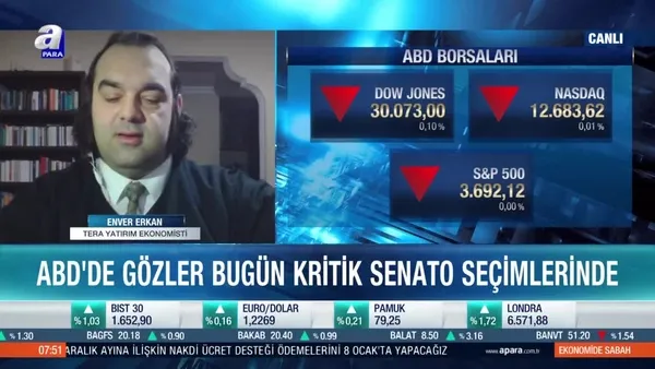 Enver Erkan: Senato Cumhuriyetçilerde kalırsa topal ördek durumu devam edecek