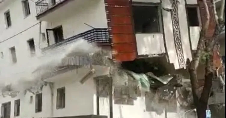İstinat faciasında yıkım sürüyor! Çankaya Belediyesi’nin ihmali nedeniyle binalar tek tek yıkılıyor