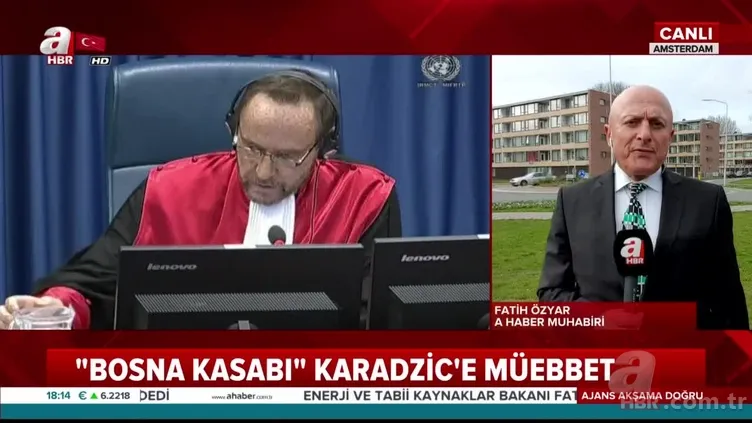 Radovan Karadzic'e ömür boyu hapis