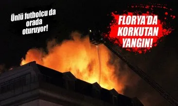 Emre Belözoğlu’nun babası ve Cavanda’nın oturduğu rezidansta yangın!