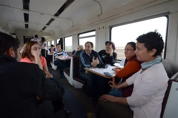 Doğu Ekspresi`nde 25 saatlik yolculuk