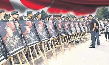 Şehitlerin izinde bayrağın emrinde