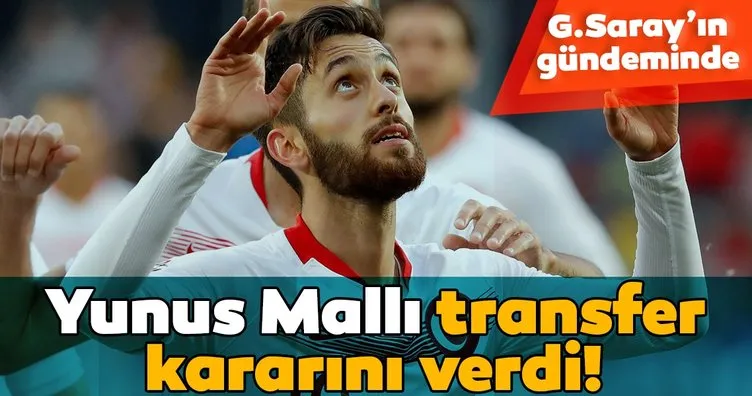 Wolfsburg forması giyen Yunus Mallı transfer kararını verdi! Galatasaray’ın gündemindeydi...