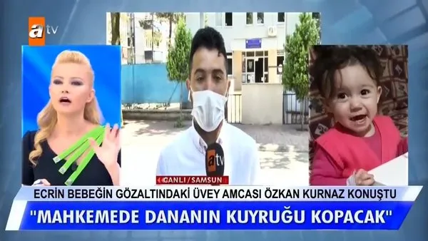 Müge Anlı canlı yayınında Ecrin Bebek cinayetinde amca Özkan Kurnaz'dan şok meydan okuma | Video