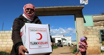 Teröristlerden arındırılan Cinderes’e Türk Kızılayı hayat oluyor