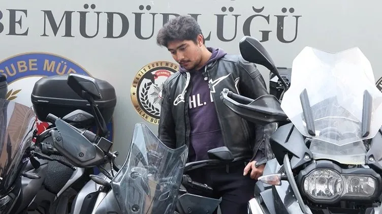 İstanbul’da 7 motosiklet hırsızı kıskıvrak yakalandı