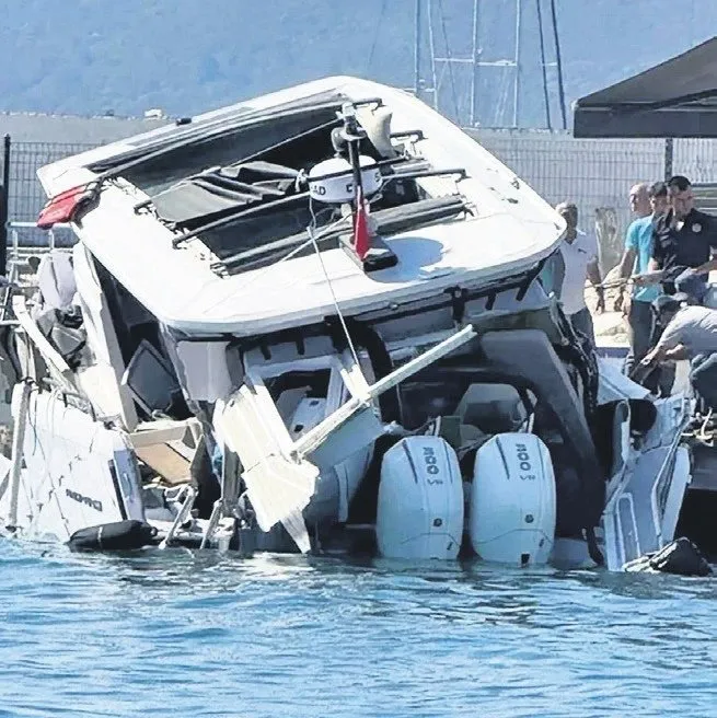 Bodrum'da lüks tekne patlamıştı! Yanan teknenin sahibi ünlü iş adamı çıktı!