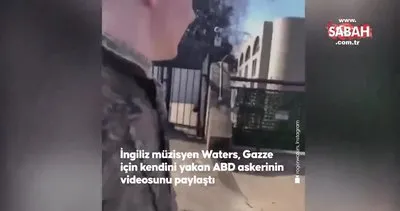 Dünyaca ünlü şarkıcı Gazze için kendini yakan ABD askerinin videosunu paylaştı