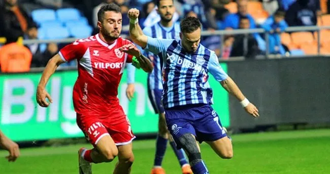 Samsunspor, Adana Demirspor’u deplasmanda yendi Samsunspor, Adana Demirspor’u deplasmanda yendi