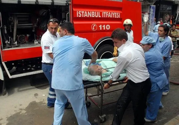 Özel Çapa Hastanesi'nde yangın