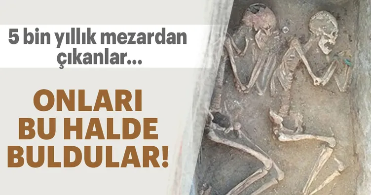 Mezardan çıkanlar şaşırttı