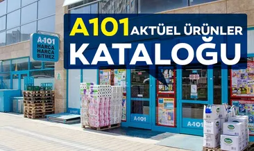 Yeni A101 aktüel ürünler kataloğu burada! Yarından itibaren 9 Ocak A101 aktüel ürünlerde neler olacak?