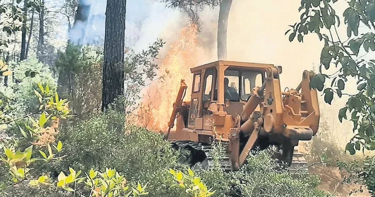 Alevlerle amansız mücadele