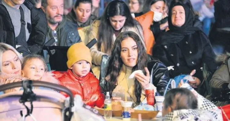 Ana-oğulun orman etkinliği erken bitti