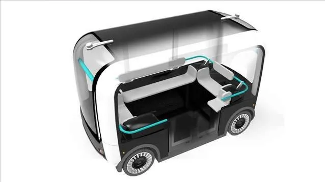 Elektrikli ve Sürücüsüz Minibüs : Olli