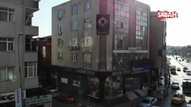 Ümraniye’de görenler şaştı kaldı! Reklam panosunu gören dönüp bir daha baktı | Video