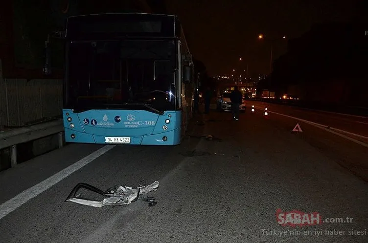 İstanbul Pendik E-5’te trafik kazası: 1 ölü